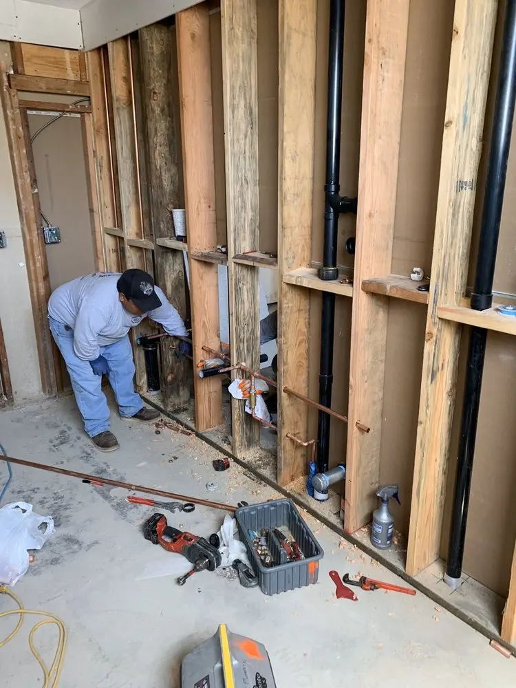 Commercial rough-in plumbing for Water Heater Replacement in Allen Park